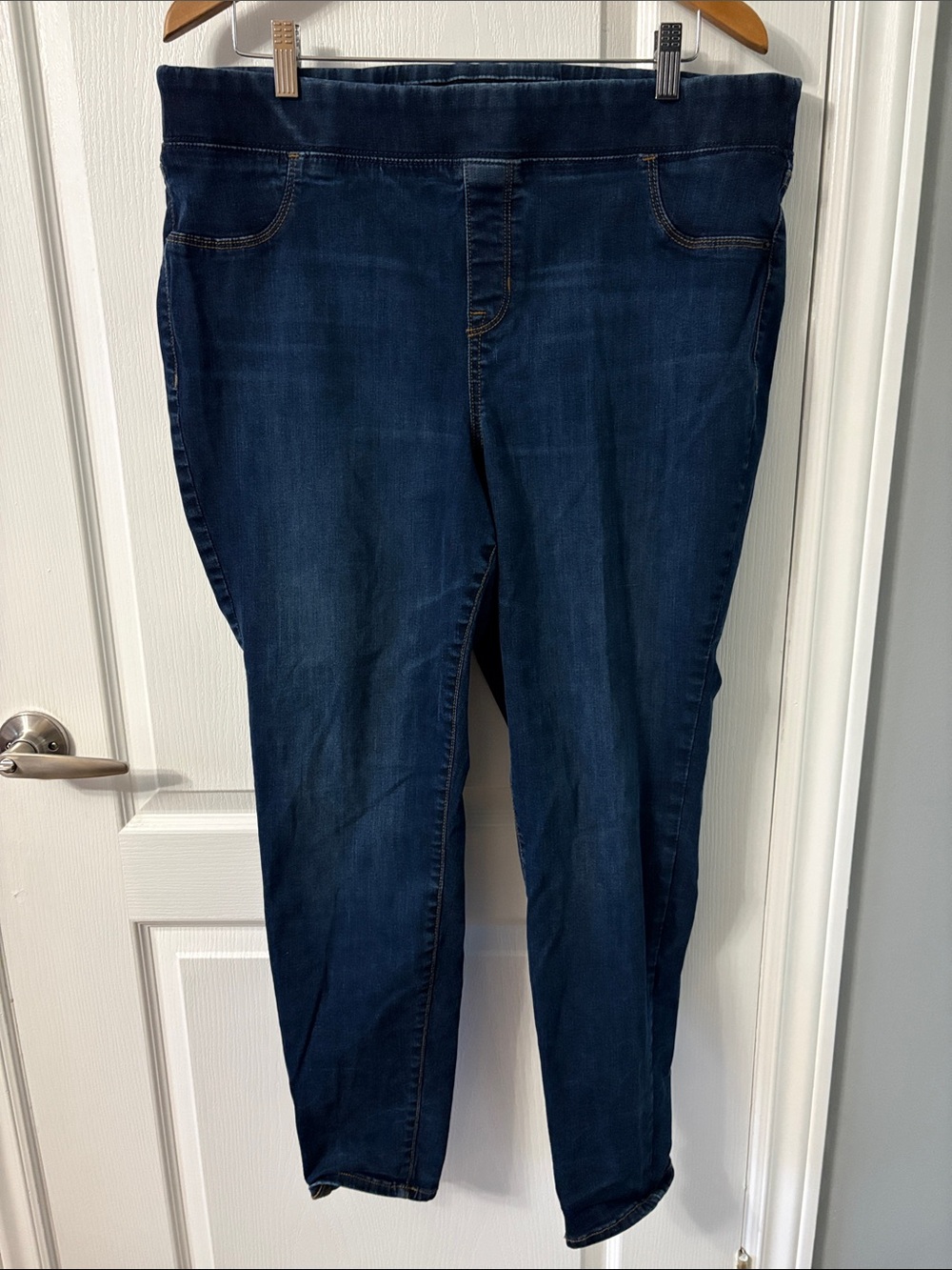 Old Navy Dark Blue Skinny Stretch Jeans rockstar Jeggings